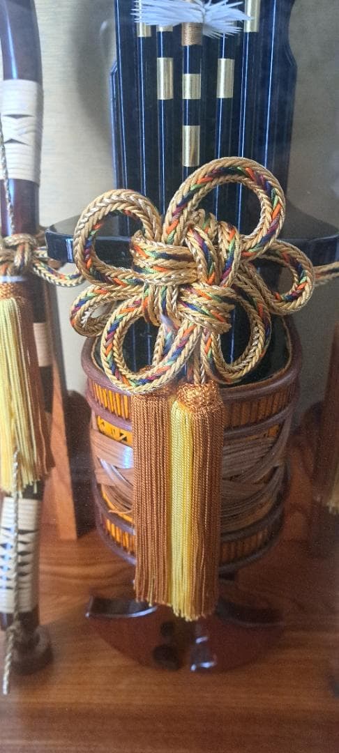 伝統的な日本の武具装飾品 破魔弓（魔除けなどのインテリアにもなります）