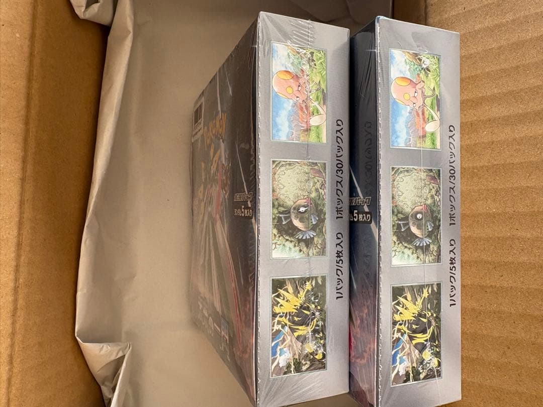 ポケモンカードゲーム スカーレット＆バイオレット 未来の一閃 BOX シュリンク