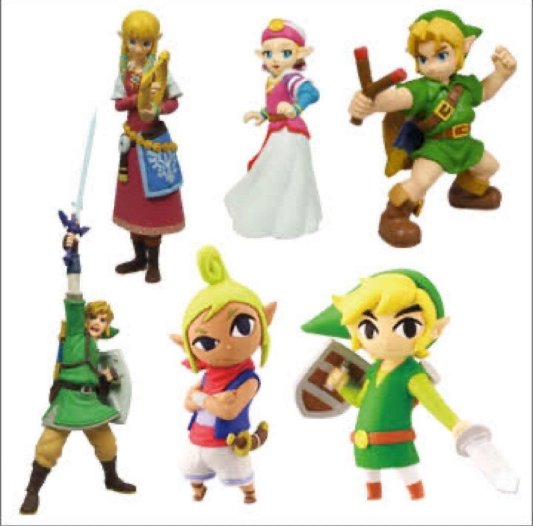 ゼルダの伝説シリーズ　フィギュアコレクション　全６種コンプリート