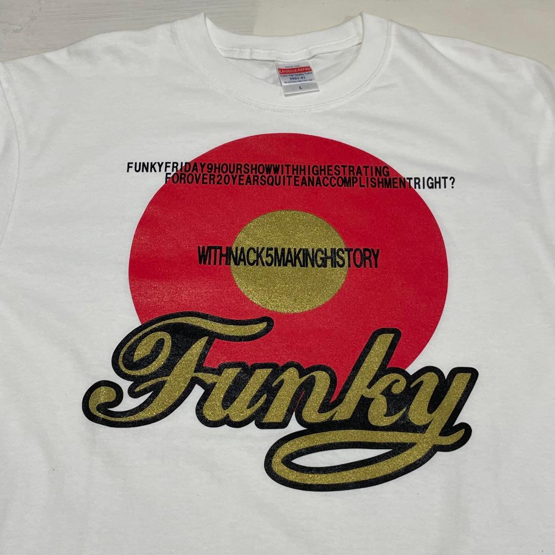 ファンキーフライデー FUNKY FRIDAY NACK5 Tシャツ Lサイズ
