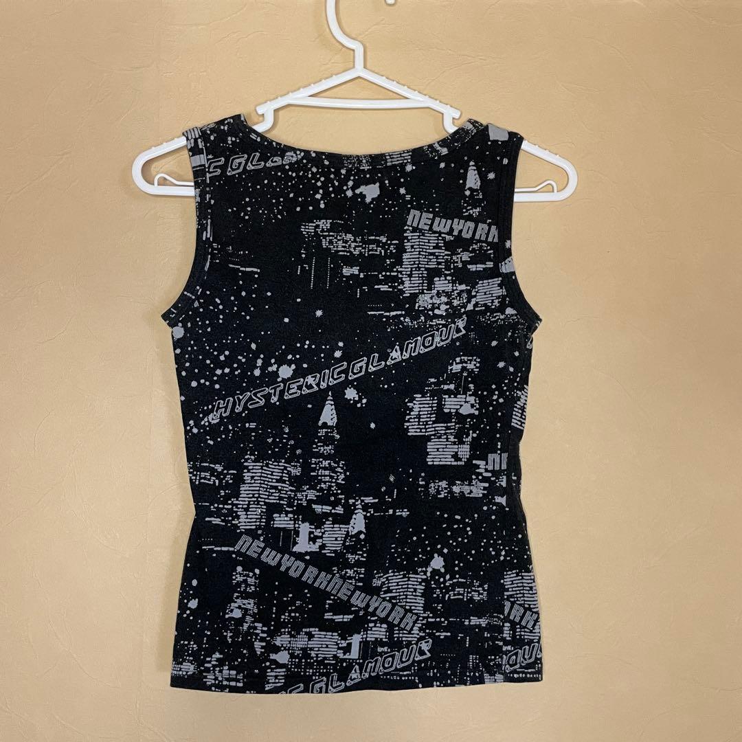 90’s Hysteric glamour 黒タンクトップ　フリーサイズ