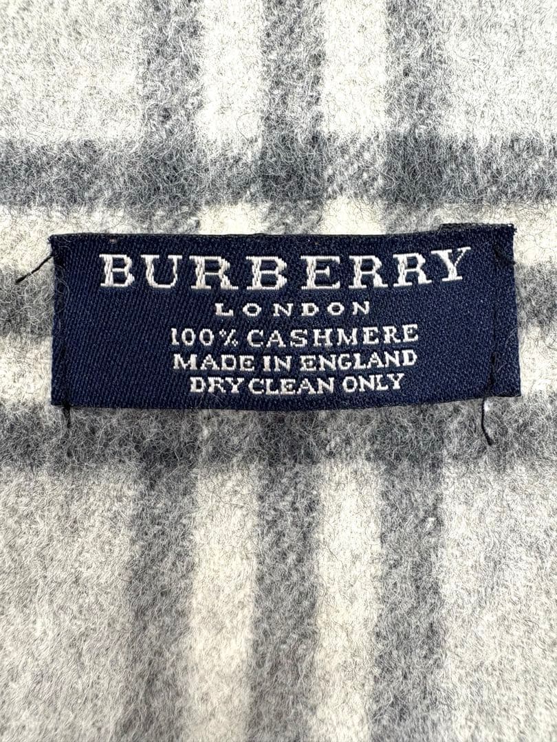 レア美品✨️BURBERRY バーバリー カシミア 100% ノバチェック 英国製