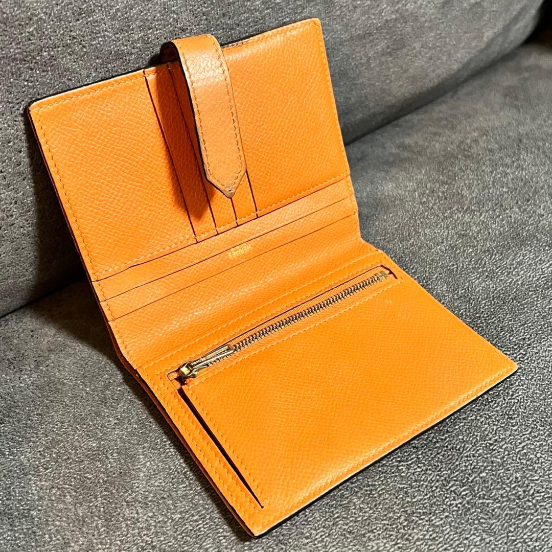 【参考価格568,100円☘️】エルメス べアン コンパクト 財布 人気