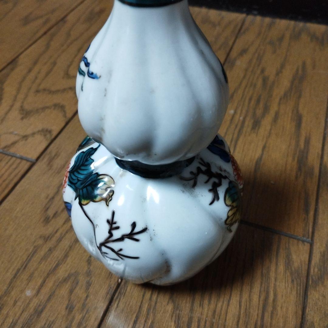 古九谷　花瓶　骨董品　アンティーク