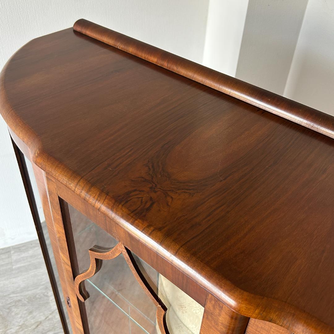 イギリス アンティーク家具 ディスプレイ キャビネット 1930年頃 778A