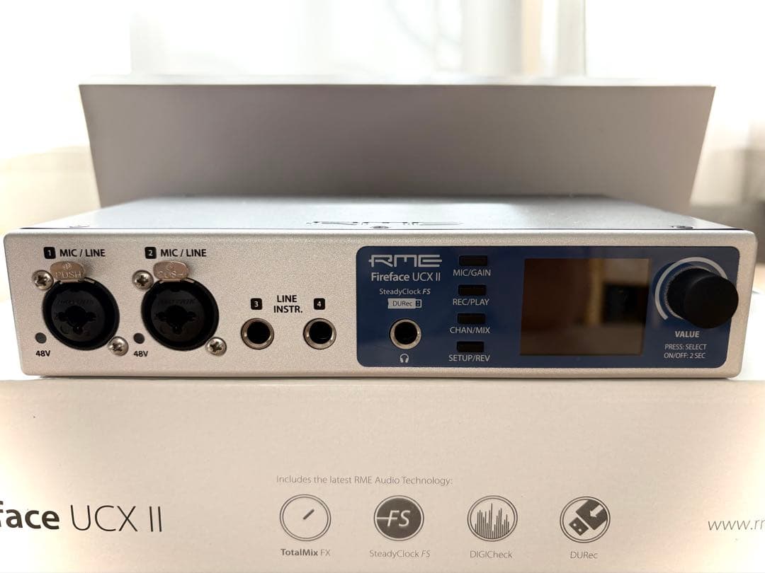 RME FireFace UCX II オーディオインターフェイス