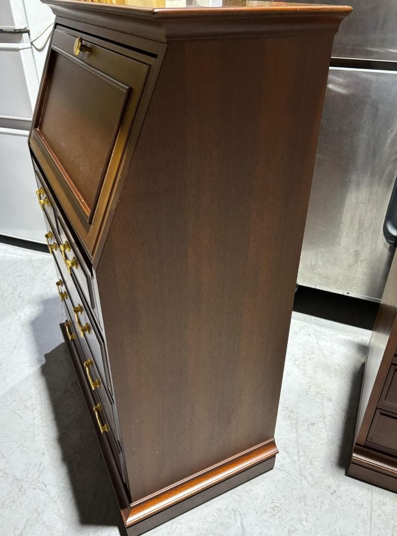 JJMARUNI マルニ木工 ライティングビューロー デスク 幅75cm