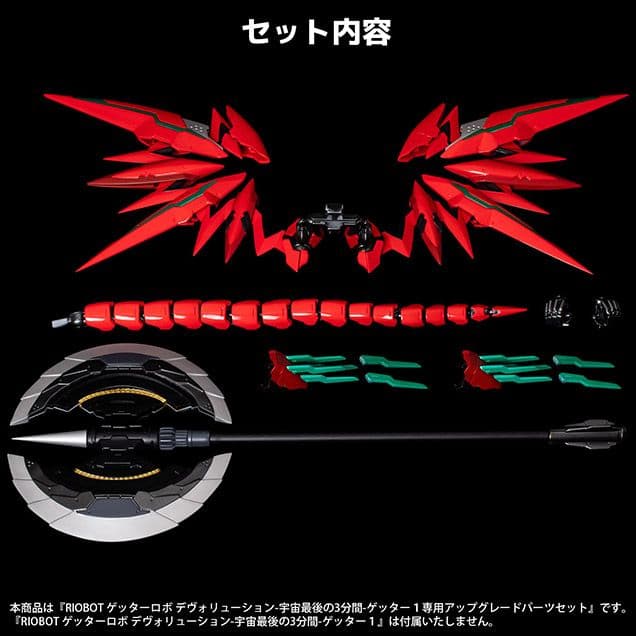 RIOBOT ゲッターロボ デヴォリューション 専用アップグレードパーツセット