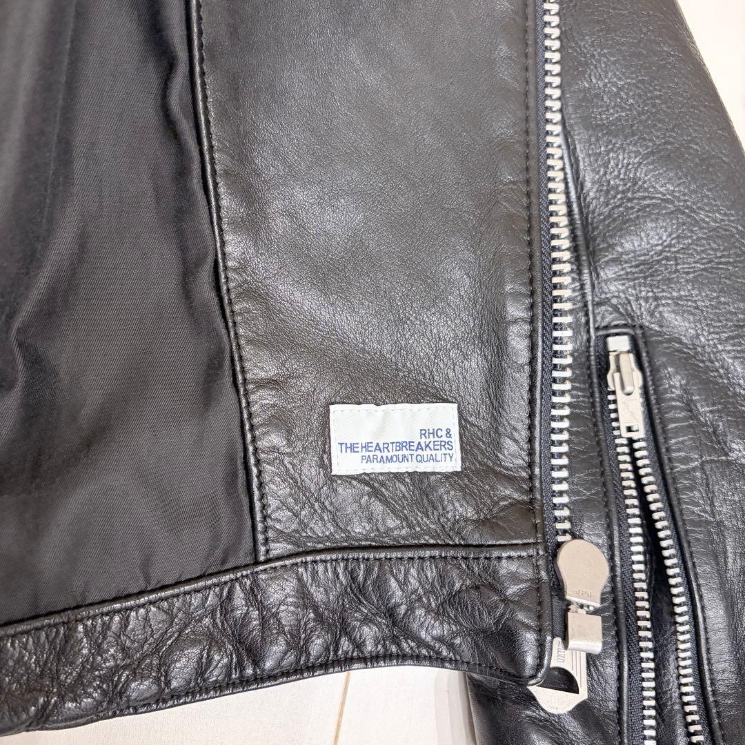 定価17万★ロンハーマン × ベドウィン★コラボレザーライダースジャケット　牛革