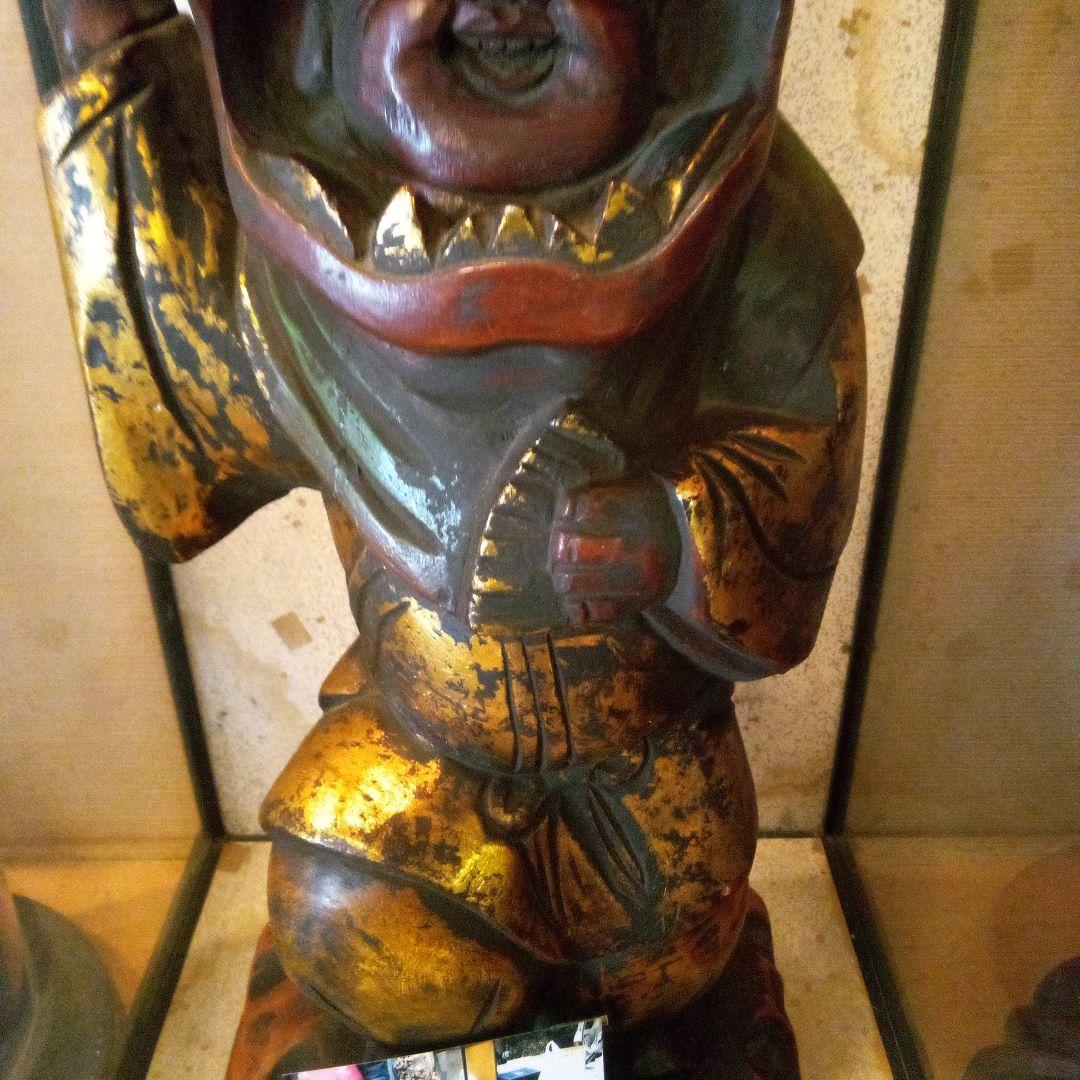 限定、木彫り