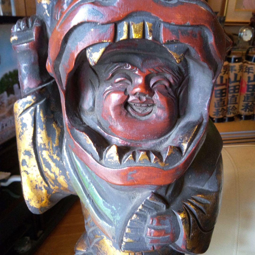 限定、木彫り