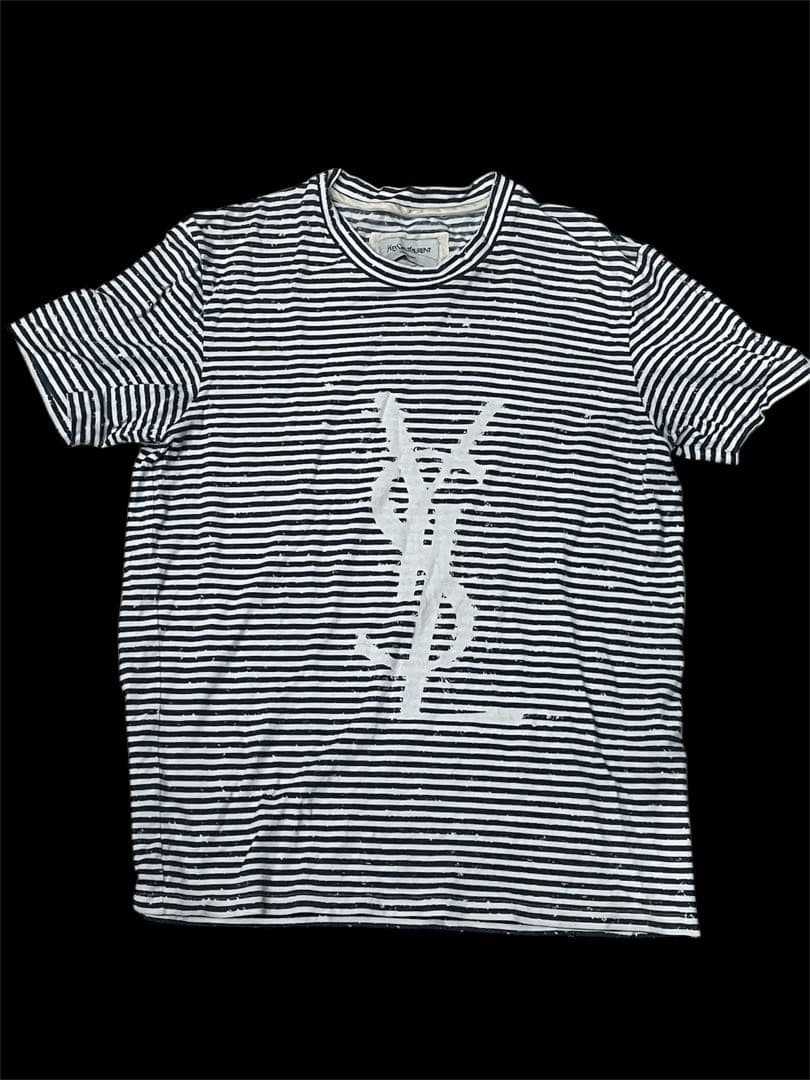 YSL 激レア　ボーダーTシャツ
