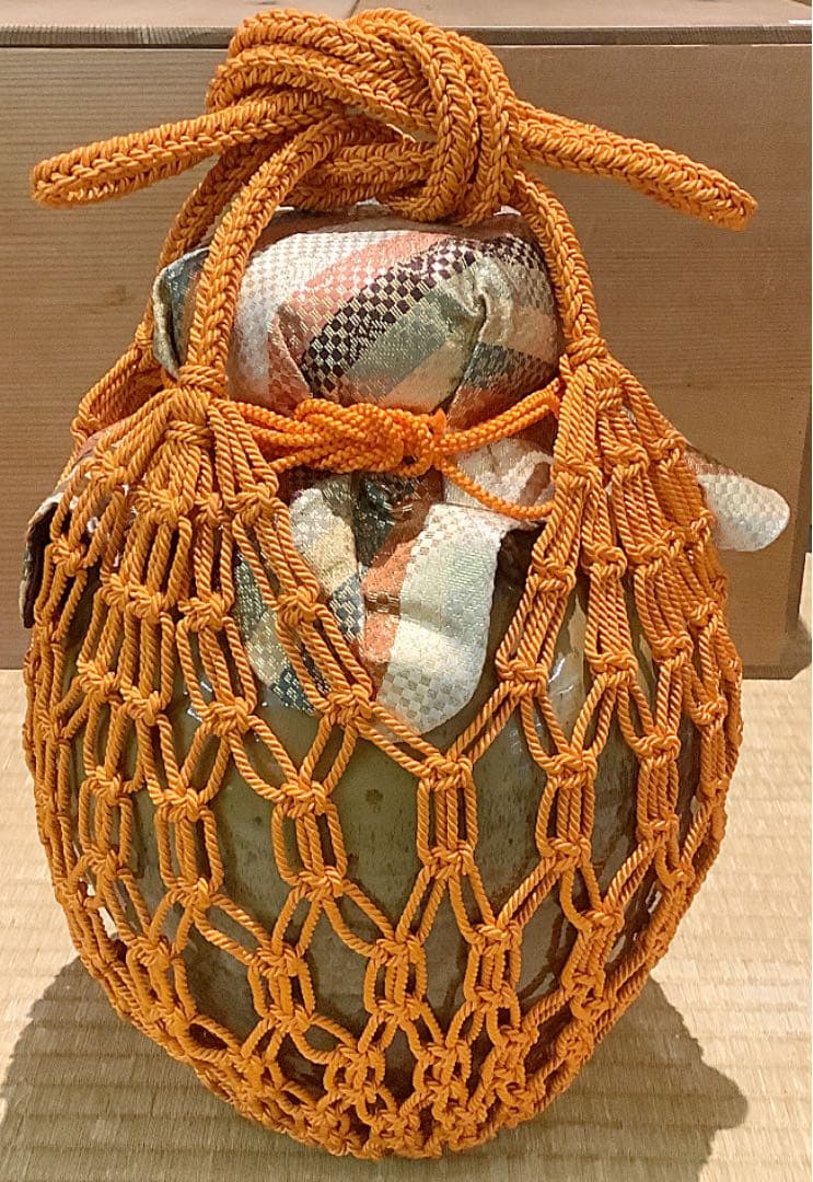 【茶道具】13代八仙作 高取焼飾壺 茶壷