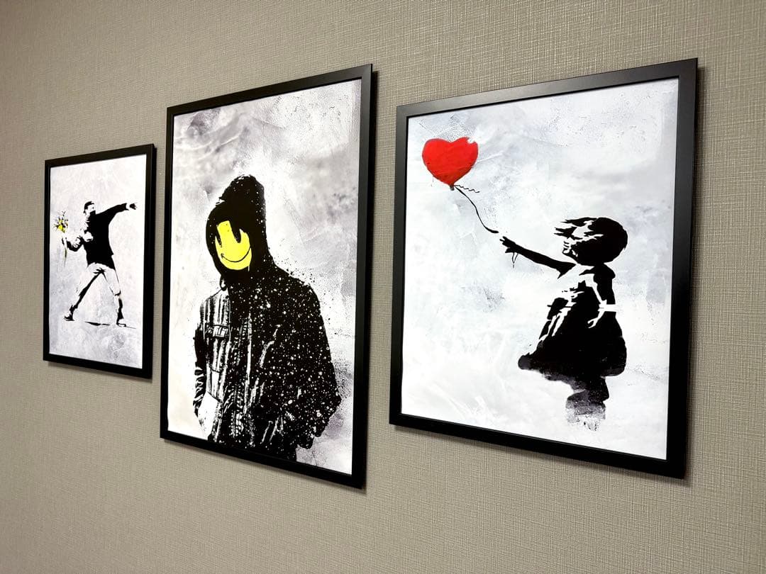 No.91♡半額祭♡キャンバスアート　ブランドアート　バンクシー　バスキア