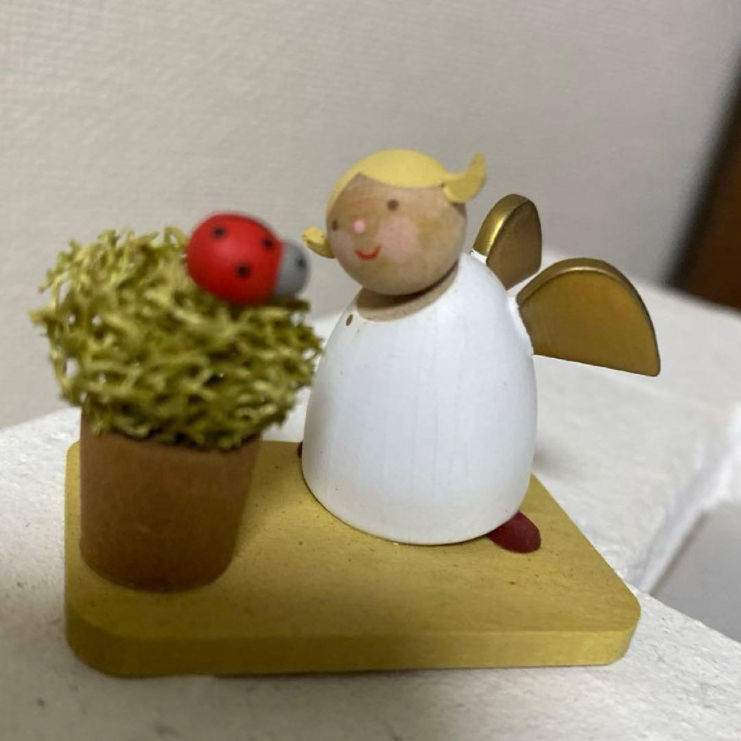 ドイツ製　ギュンターライヒェル　 テントウムシと守護天使　旧型