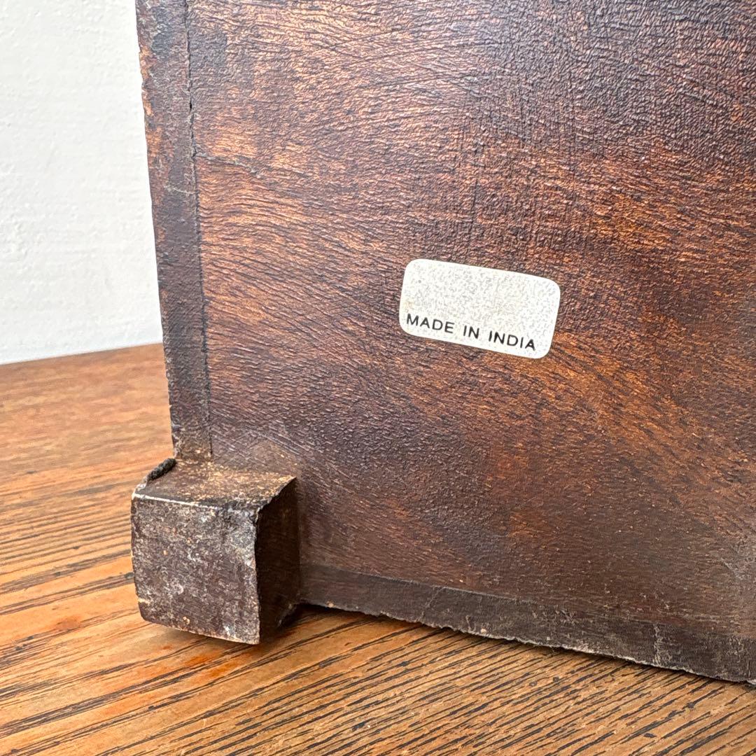 木製 引き出し 6杯 縦長 インド アジアン家具 小物入れ ミニ箪笥 チェスト