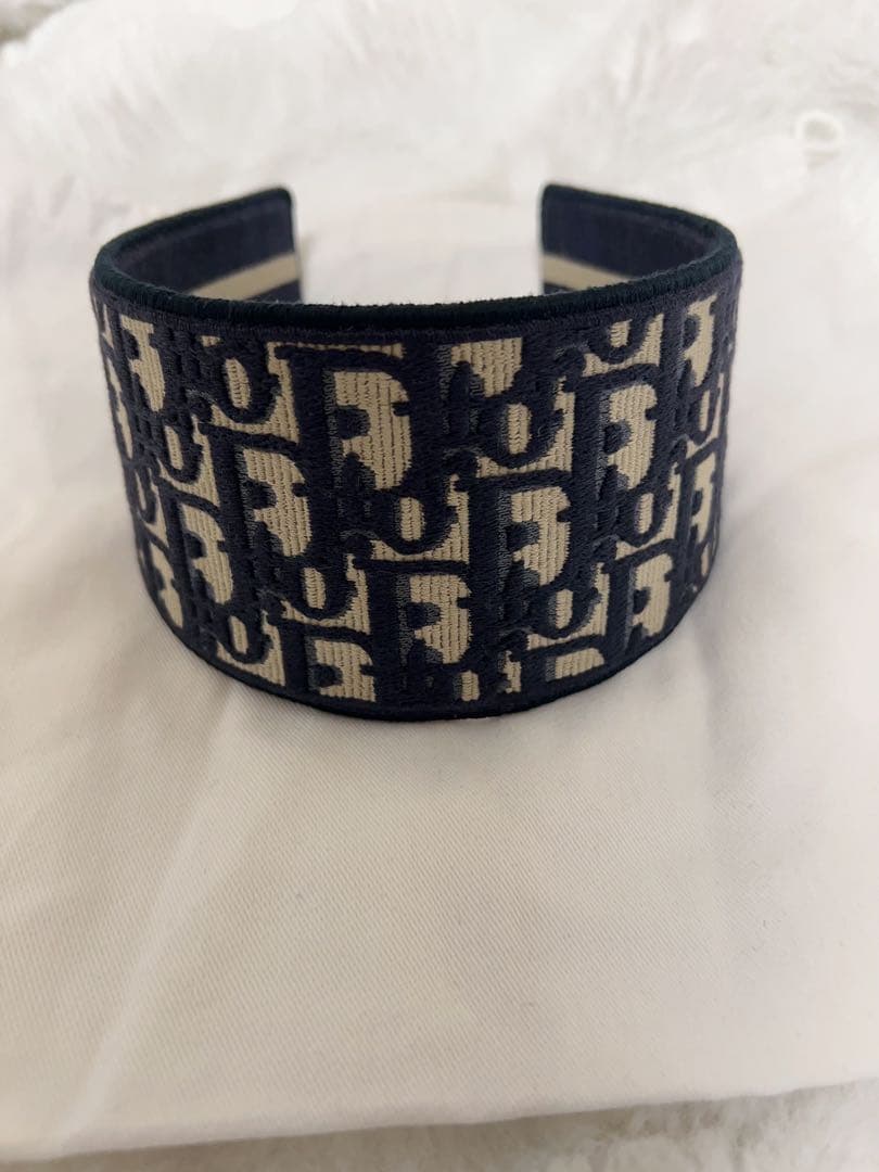 Dior オブリーク トロッター ヘアバンド