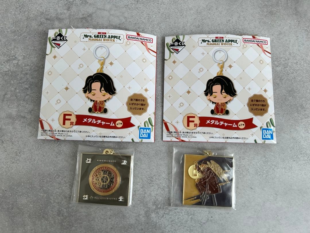 Mrs. GREEN APPLE ミセス　一番くじ　８点