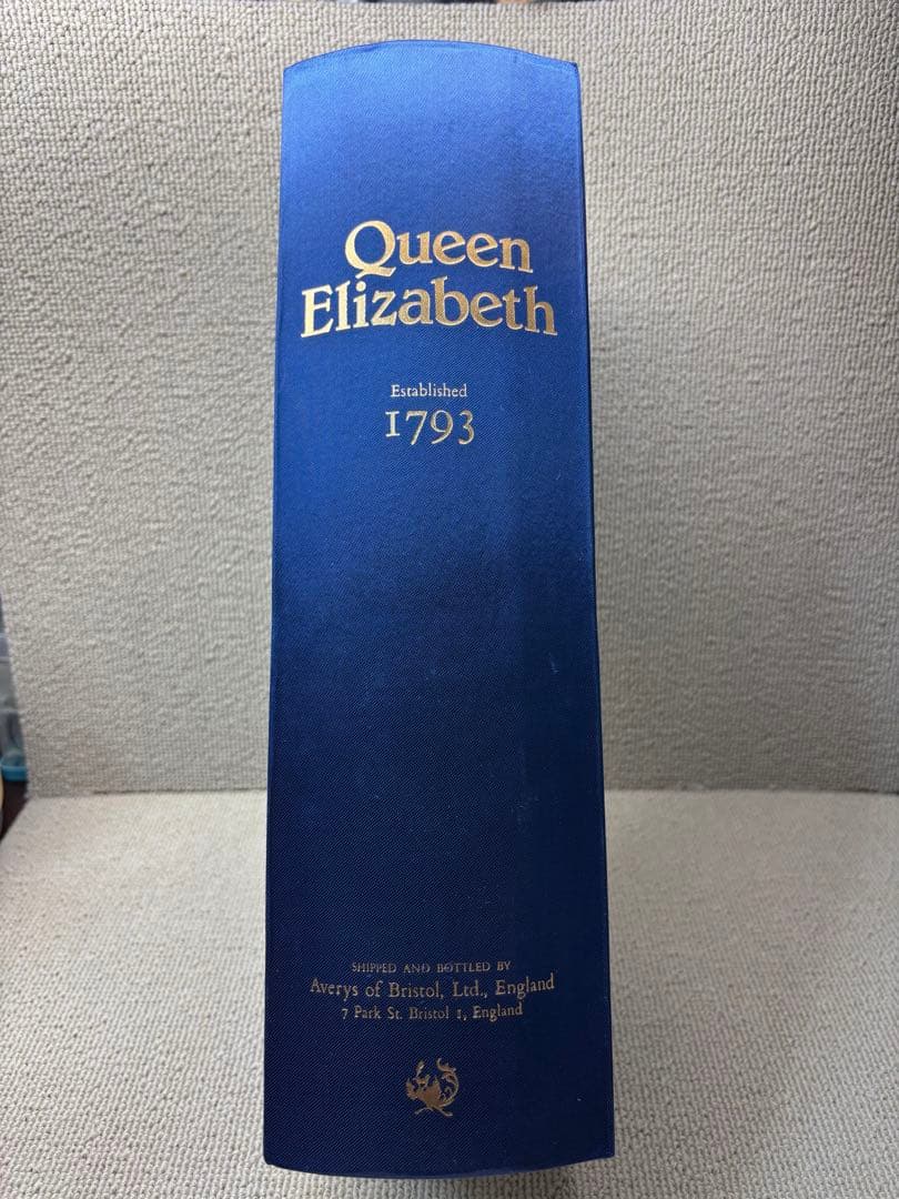 クイーンエリザベス　スコッチウイスキー　未開封　750ml 終売　箱おまけ