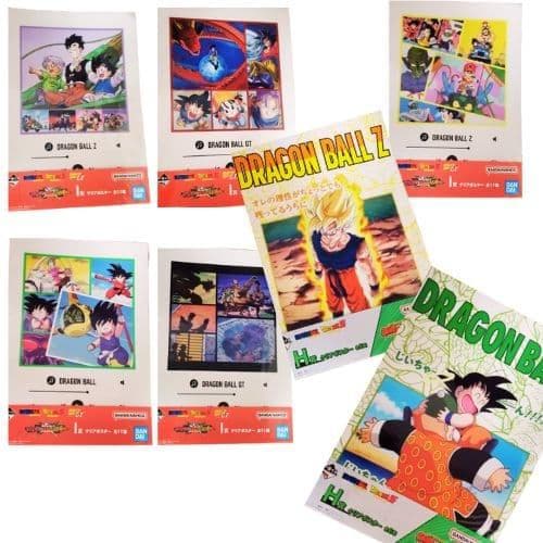 一番くじ　ドラゴンボール　まとめ売り☆カード・タオル・シート/ポスターほか多数