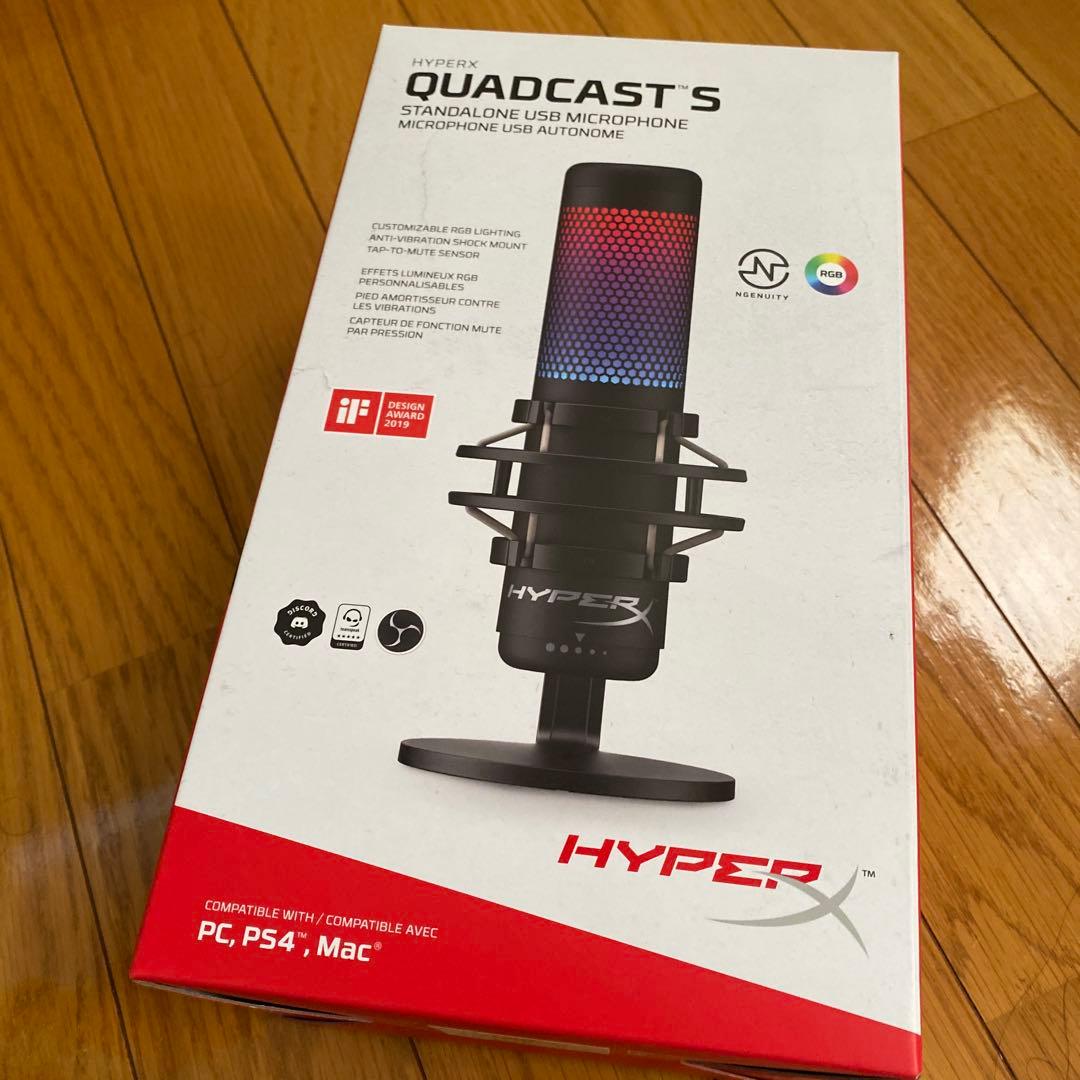 配信機器・PA機器・レコーディング機器 HYPERX QUADCAST S