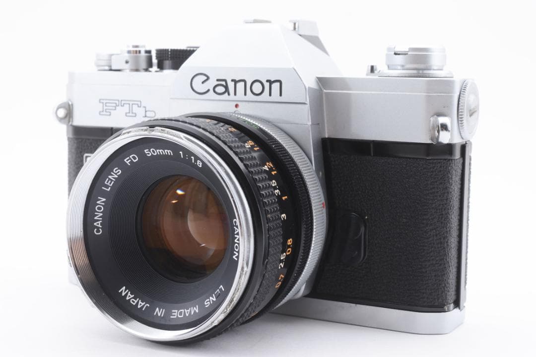 フィルムカメラ Canon FTb + FD 50mm f1.8 + Canon Canonet