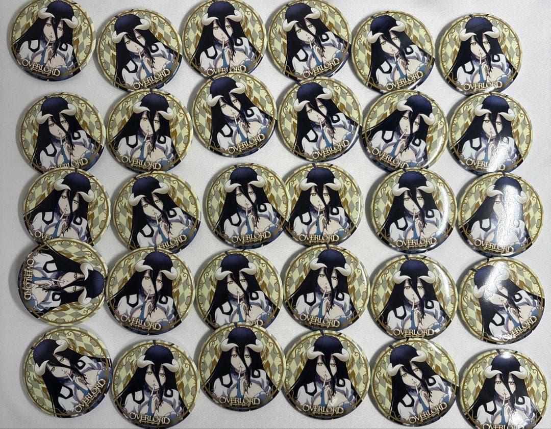 劇場版「オーバーロード」聖王国編トレーディング缶バッジ　アルベド 30個