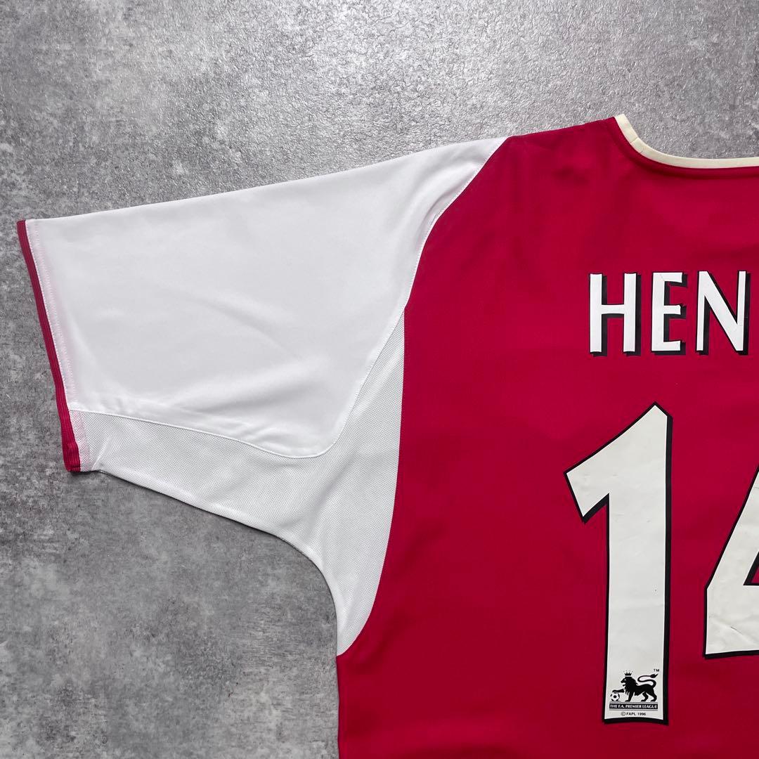 【正規品02-04 NIKE Arsenal  HENRY #14】