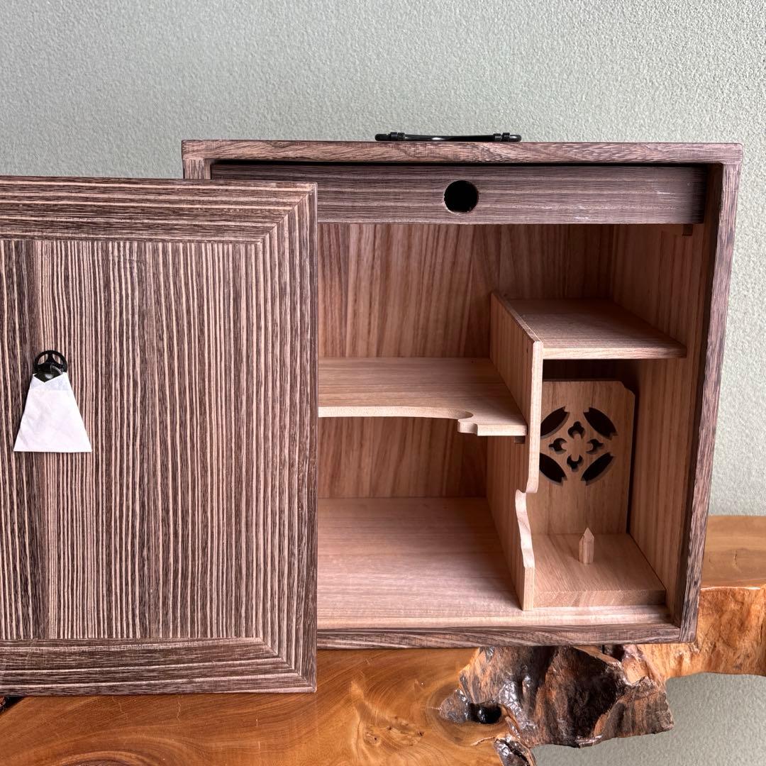 茶棚 飾り棚 旅箪笥 桐 茶道具