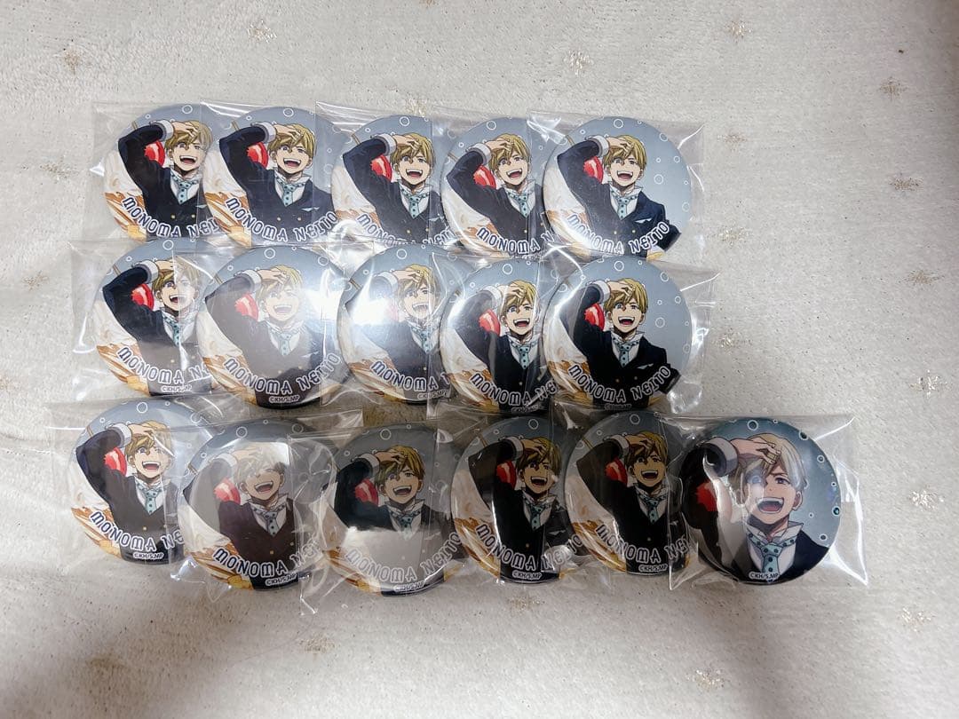 最終値下げ‼️　物間寧人 缶バッジ 15点➕1点（ホロ）