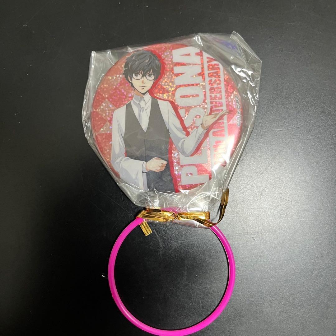 【新品未開封】ペルソナ 25th ホログラム缶バッジ P3 P4 P5 主人公