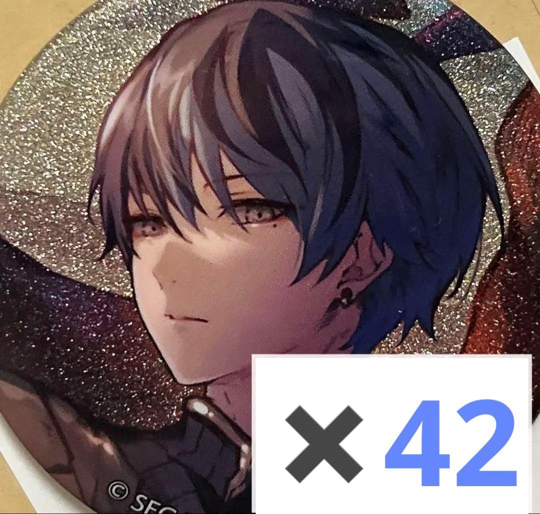 プロセカ グリッター缶バッジ 28C 青柳冬弥