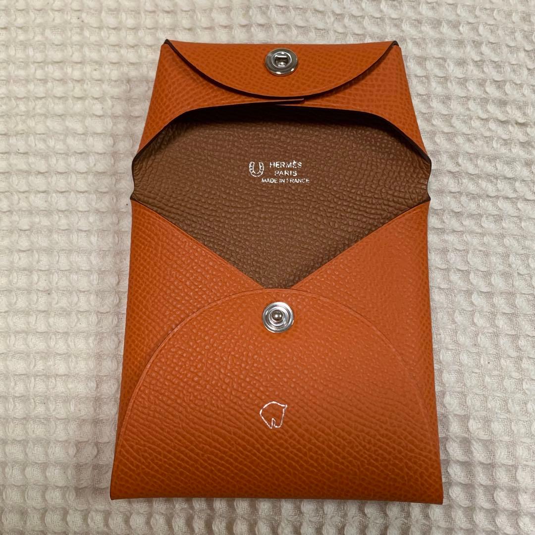 ＊BE@R さま＊専用　エルメス バスティア　ヴェルソ　オレンジ×ゴールド
