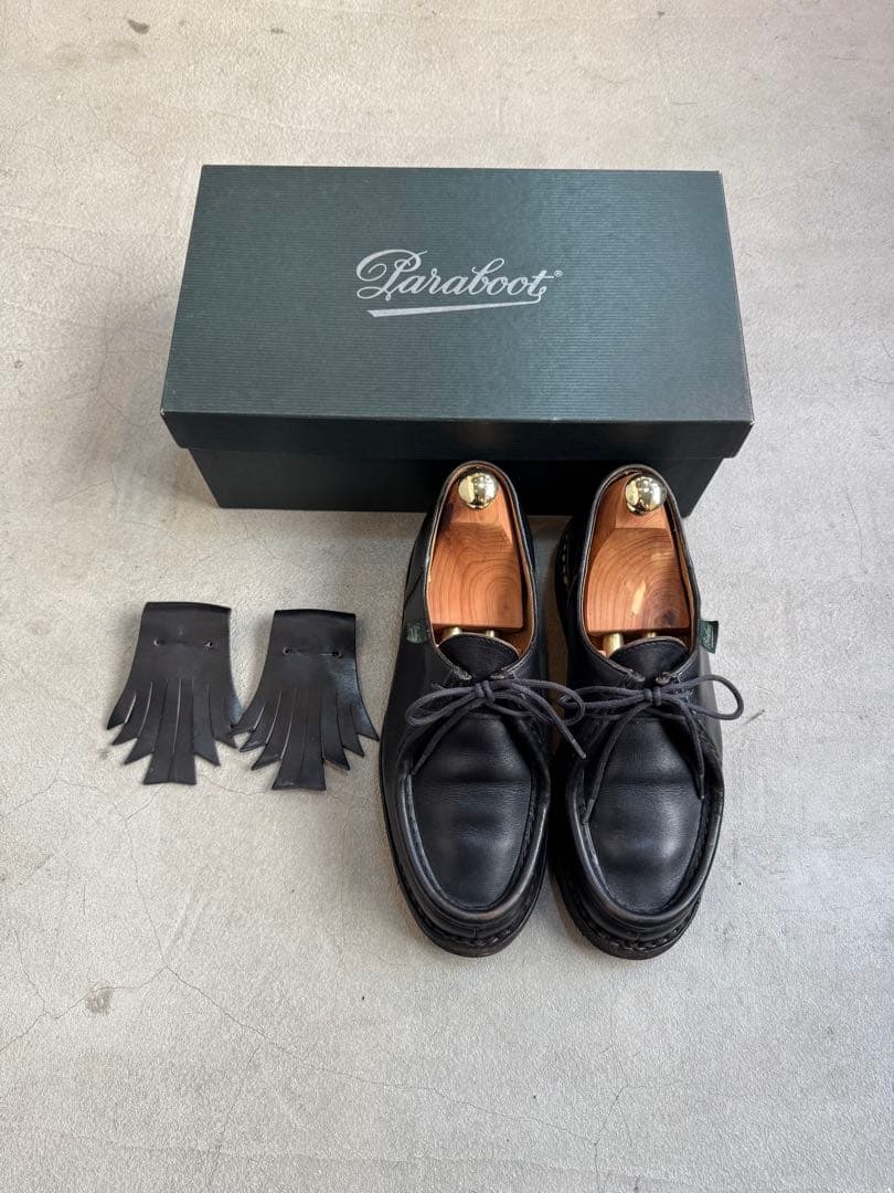 美品Paraboot パラブーツ ミカエル 純正タッセル付き39.5