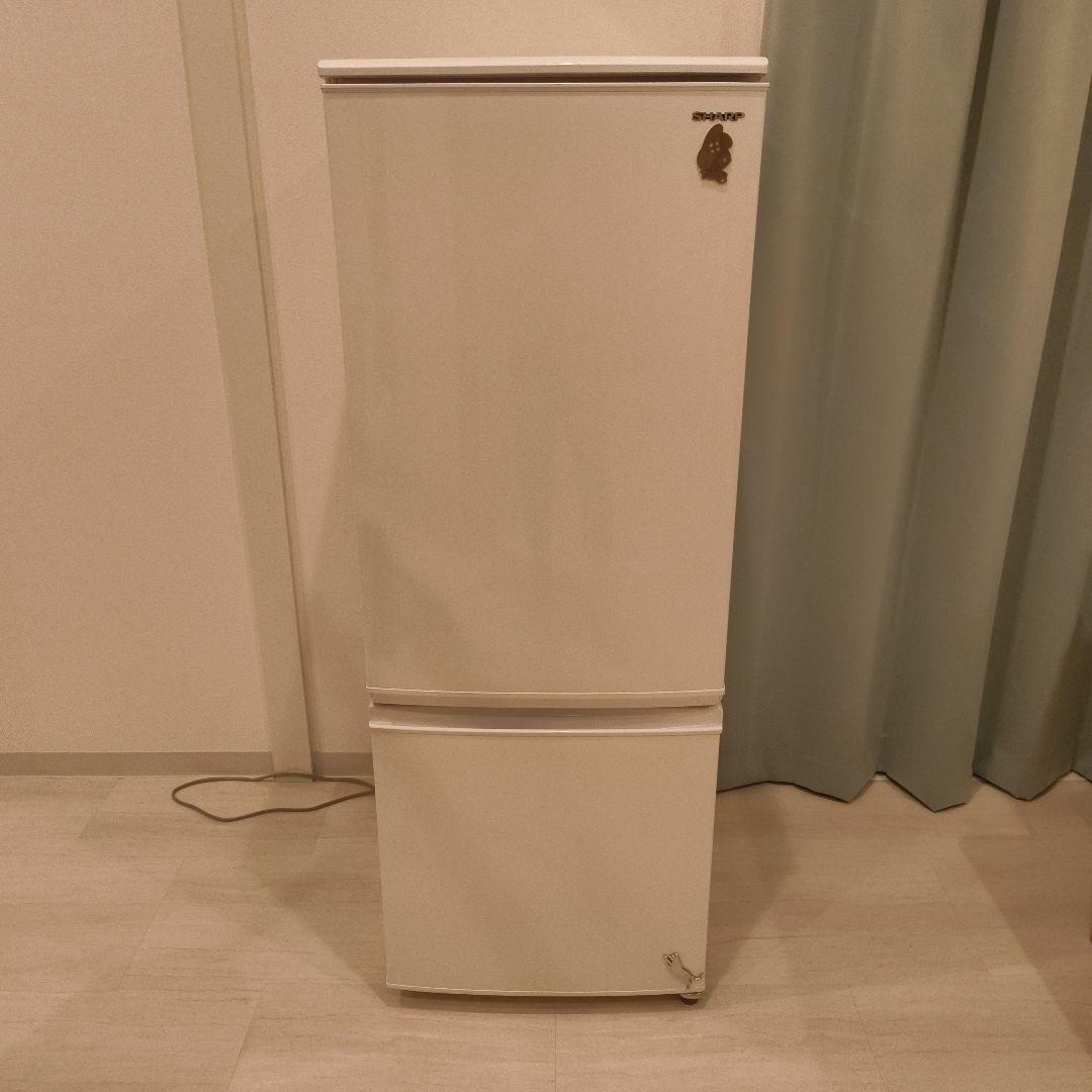 SHARP 左右開き対応167L冷蔵庫　SJ-D17FJ-W