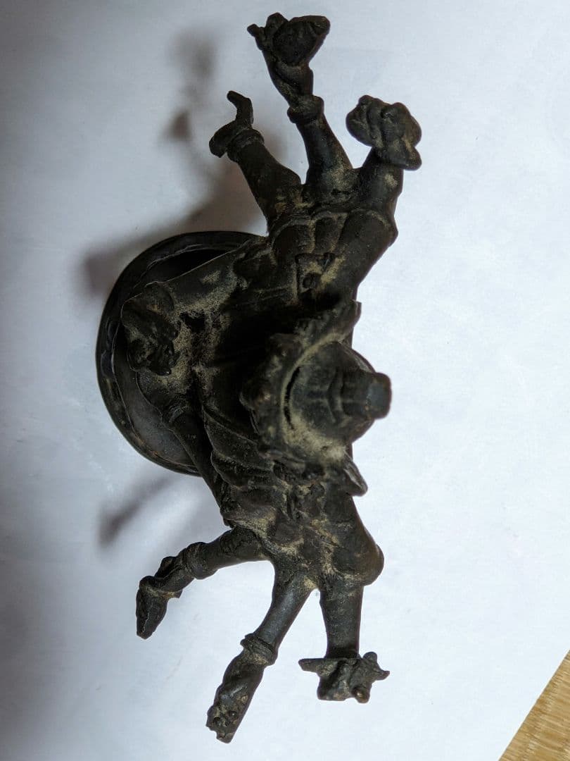 ♦中国仏教 古玩 古美術品 仏像 唐金 釈迦 千手観音菩薩 立像 置物 骨董品