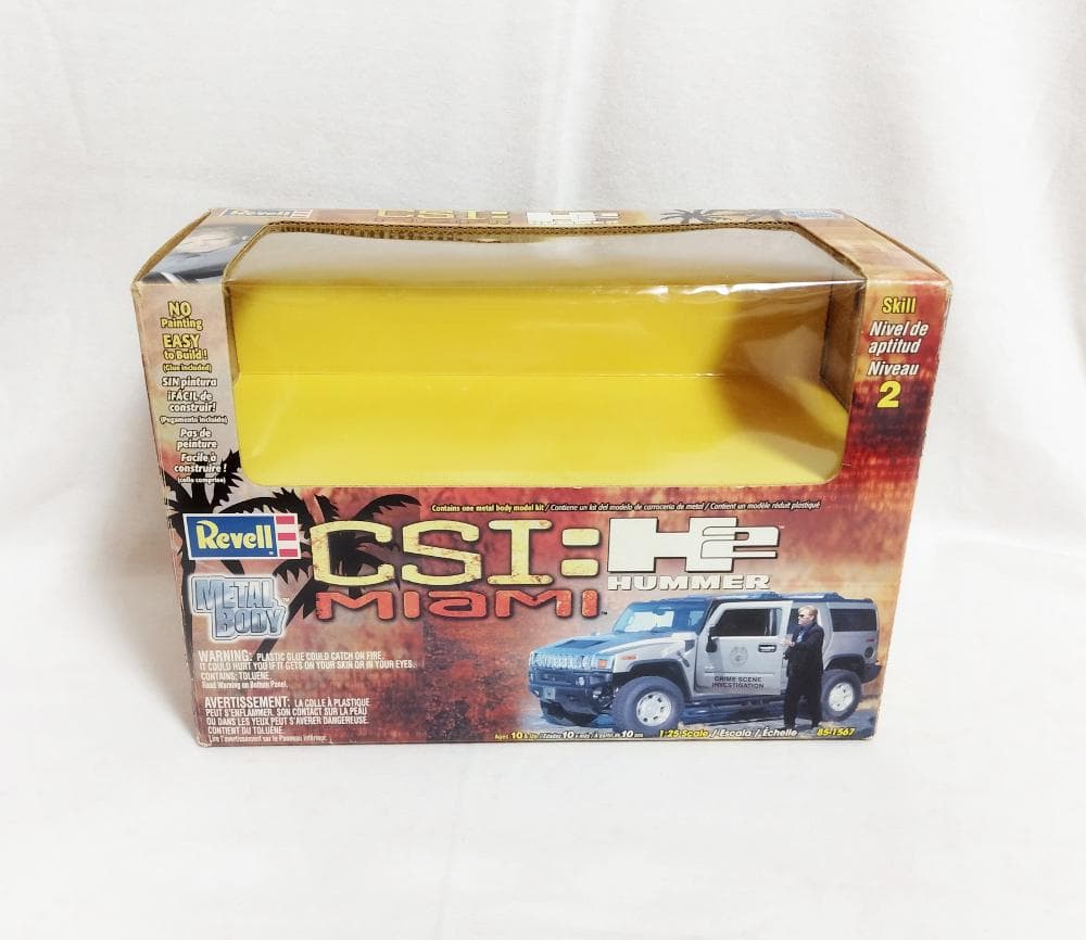 CSIマイアミ　ハマー　H2　1/25　ミニカー　※重要※説明文をお読み下さい