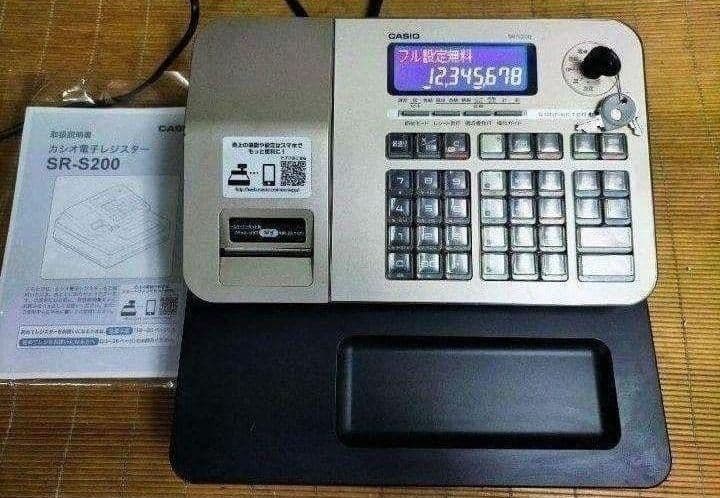 カシオレジスター　SR-S200　最新機種　スマホ設定売上管理　1199101