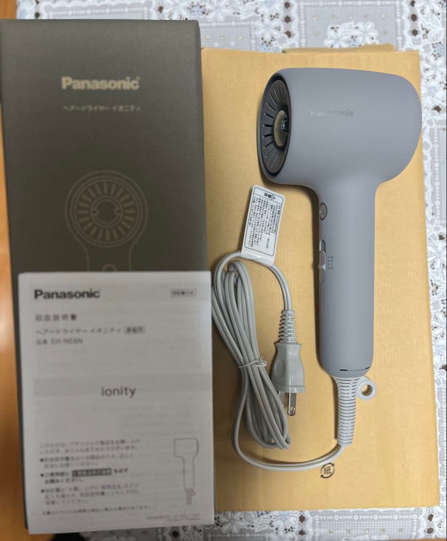 パナソニック ドライヤー イオニティ モダングレー EH-NE8N-H