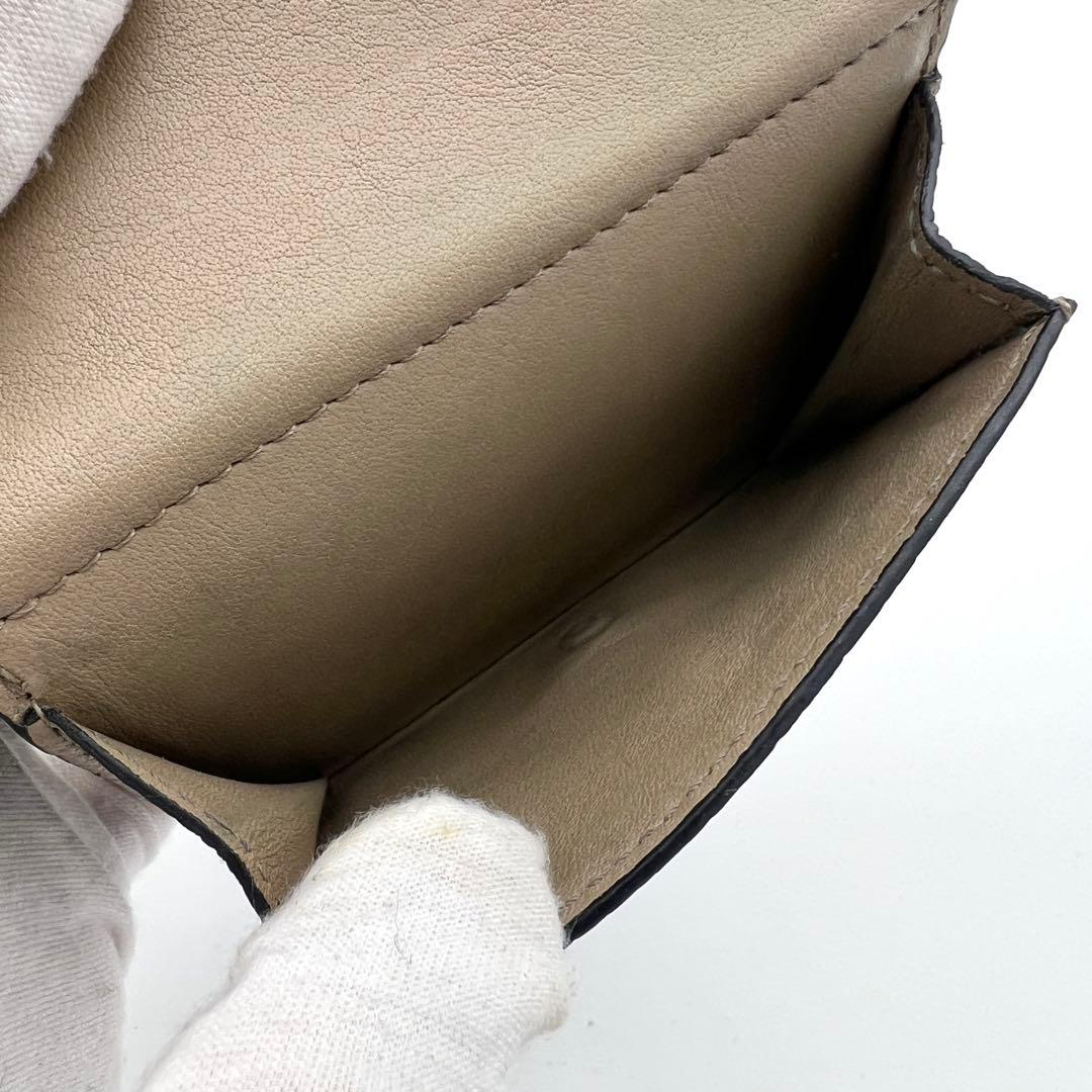 【人気カラー】LOEWE アナグラム トライフォールド ウォレット 三つ折り財布