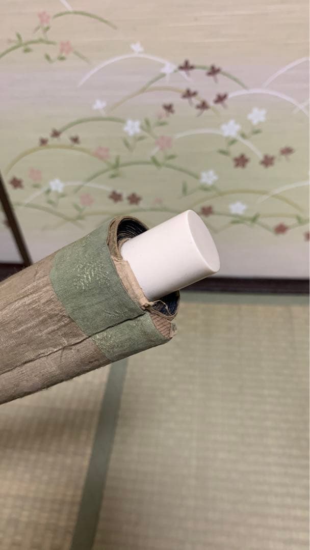 ②④ 中国？山水風景水墨画掛軸　署名捺印有り　作者不明　江戸時代？