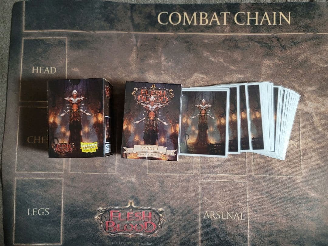 【引退品】Flesh and Blood Vynnsetデッキ＆サプライ等々