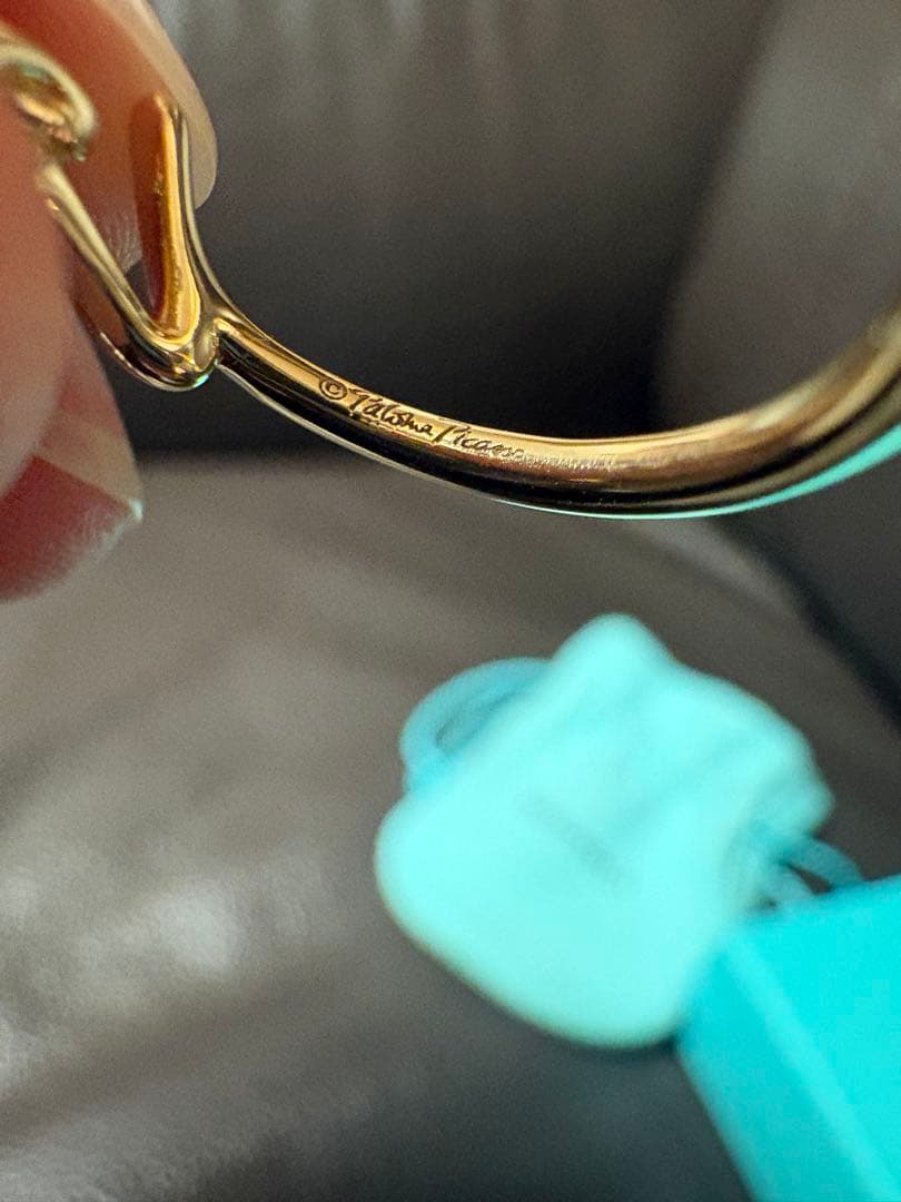 試着のみ　ティファニー　ラブ　リング