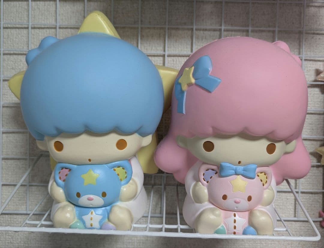 キキララ　リトルツインスターズ　パフポフ　スクイーズ