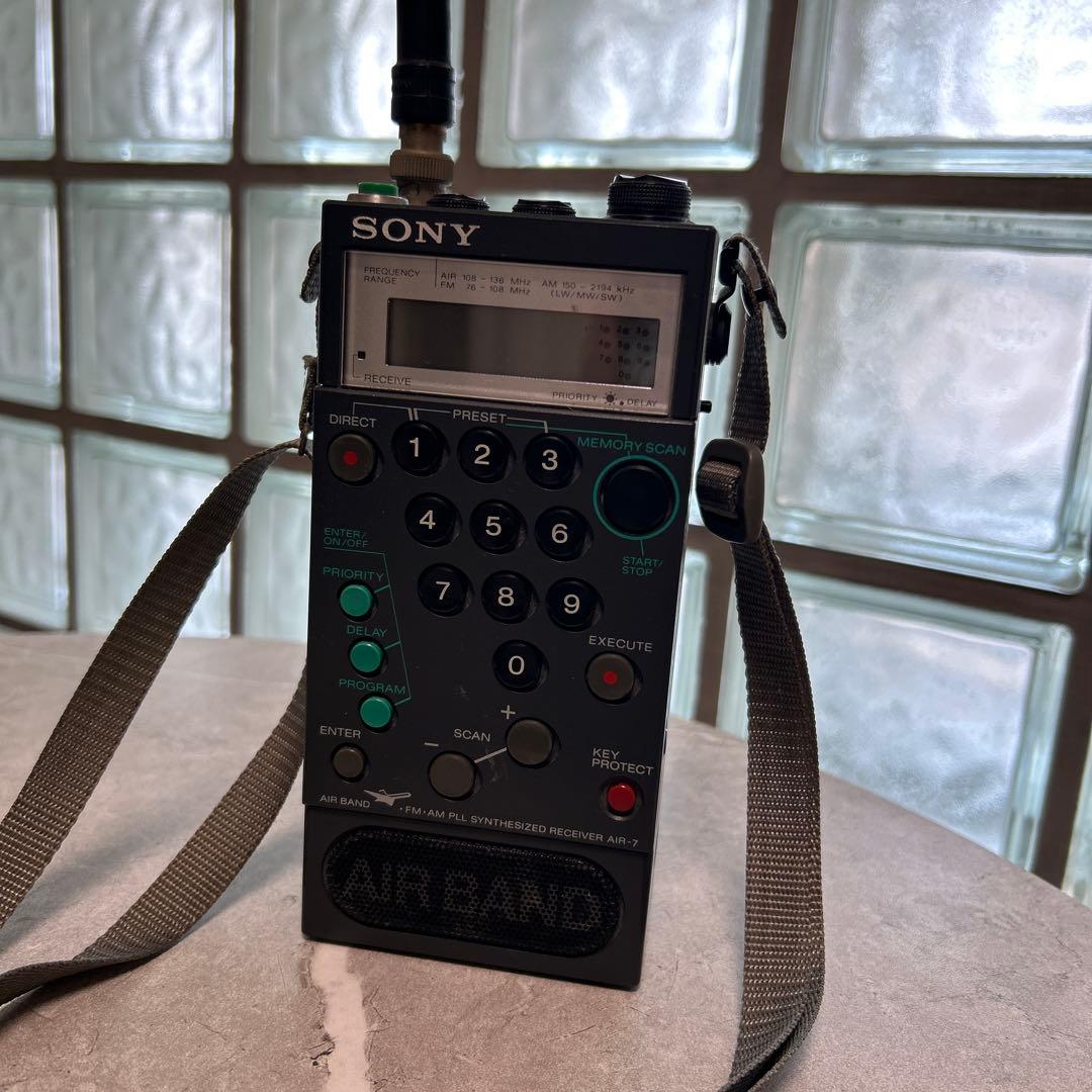受信機 SONY FMAM PLL SYNTHESIZED RECEIVER AIR-7