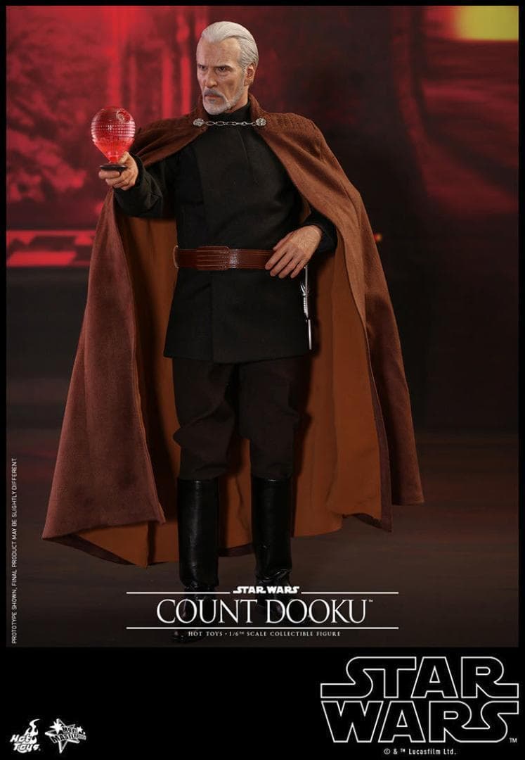 ホットトイズ1/6スター・ウォーズ クローンの攻撃 ドゥークー伯爵 MMS496