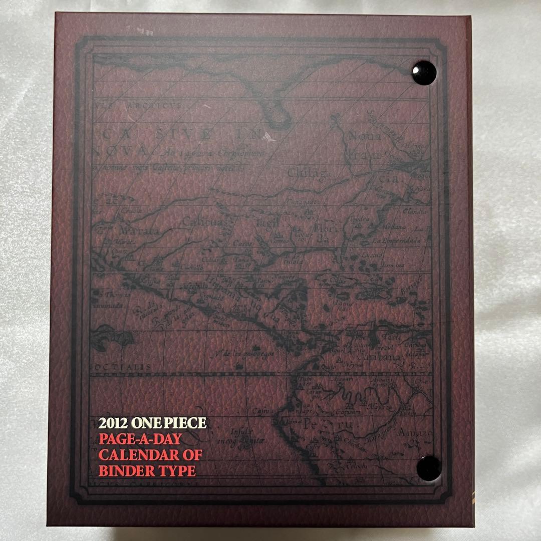 ONE PIECE 日めくりバインダー型カレンダー 2012 calendar
