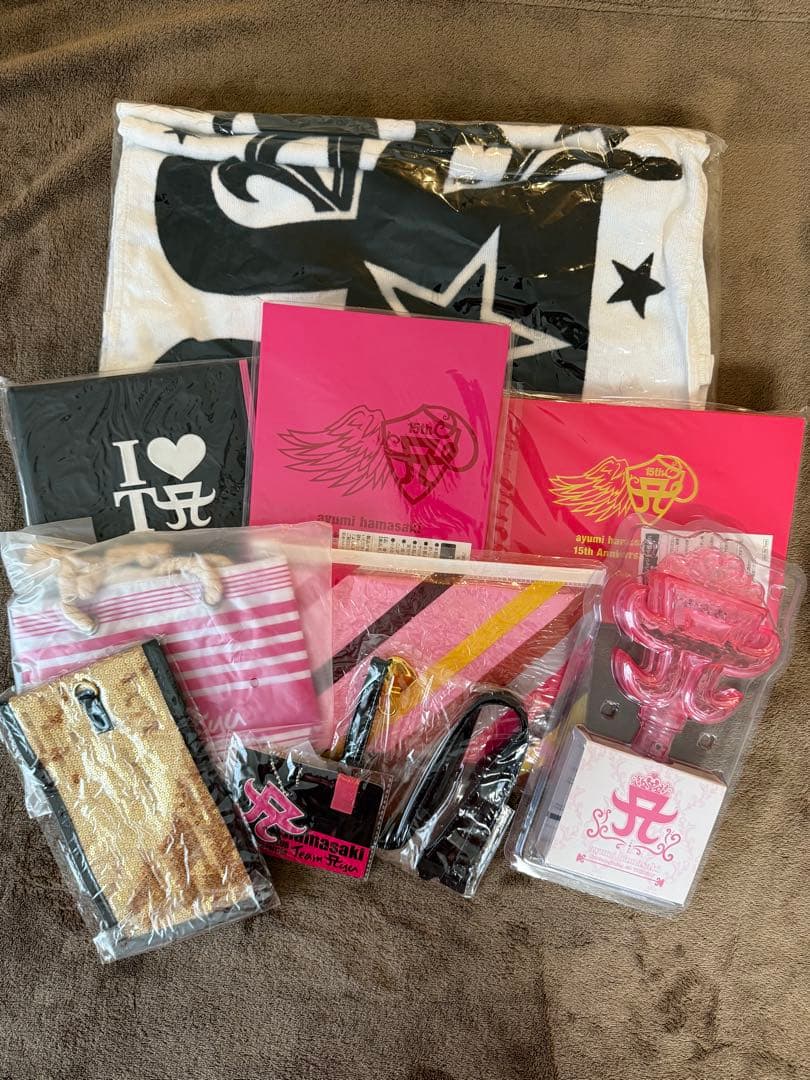 新品　浜崎あゆみ　teamAyu グッズ１０点セット