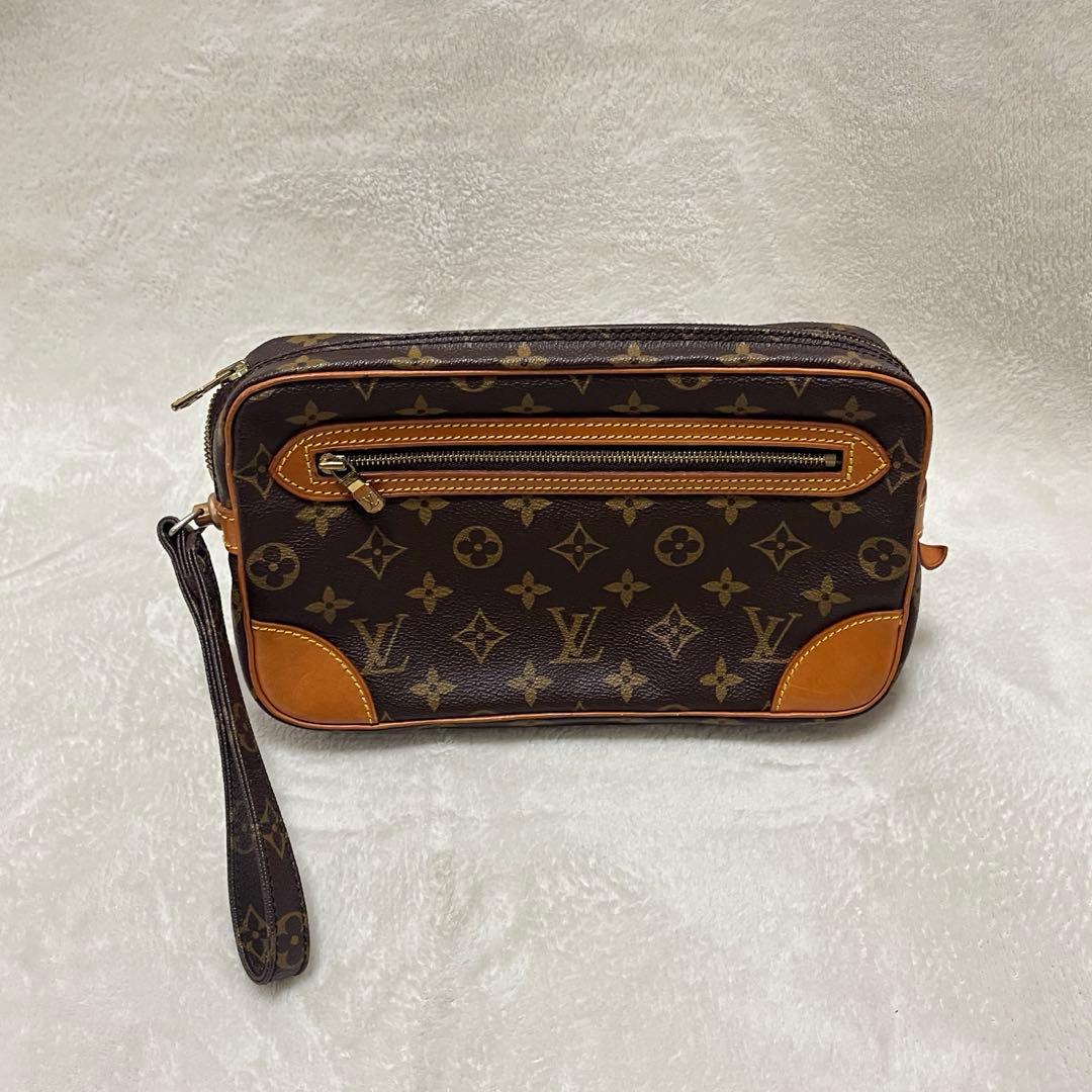 【美品】ルイヴィトン　マルリードラゴンヌ　M51827 モノグラム　セカンド