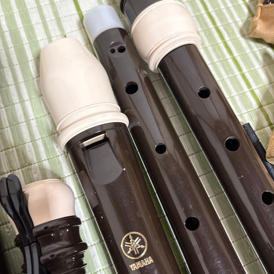 YAMAHA ヤマハ　テナーリコーダー ケースYRT-304BⅡ 3本セット